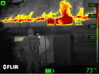 thermal imaging drone firefighting