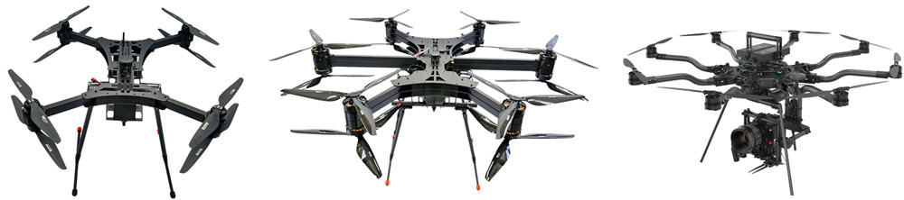 quadcopters vs hexacopters vs octocopters