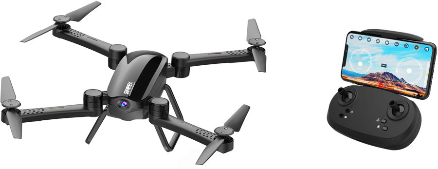 Simrex X900 drone and transmitter